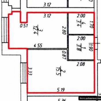 Продается 1-комнатная квартира, 37 м²