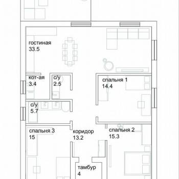 Продается Дом, 126 м²