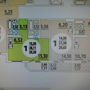 Сдается 1-комнатная квартира, 29 м²