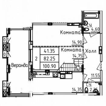 Продается Многокомнатная квартира, 200 м²