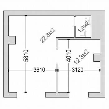 Продается Нежилое помещение, 37 м²