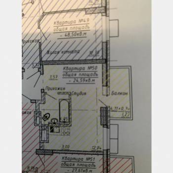 Продается 1-комнатная квартира, 24,6 м²