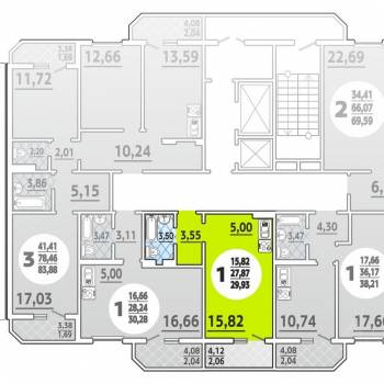 Продается 1-комнатная квартира, 30 м²