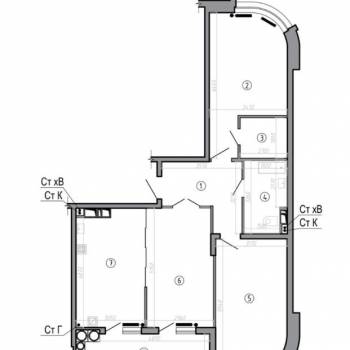 Продается 3-х комнатная квартира, 95 м²