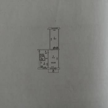 Продается 2-х комнатная квартира, 45 м²