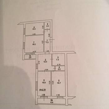 Продается 3-х комнатная квартира, 99 м²