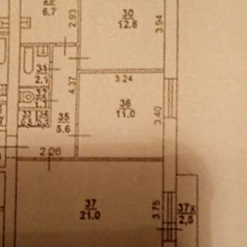 Продается 3-х комнатная квартира, 61,4 м²