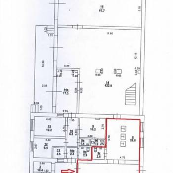 Сдается Нежилое помещение, 77,3 м²