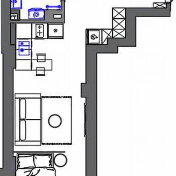 Продается 1-комнатная квартира, 33 м²