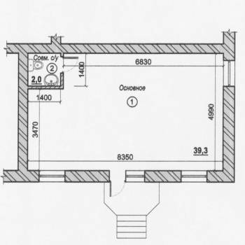 Сдается Нежилое помещение, 41 м²