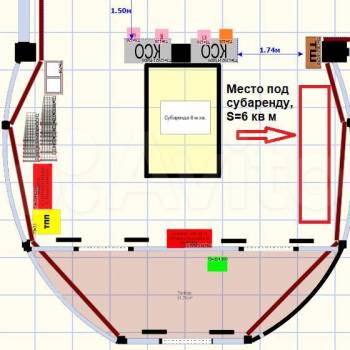 Сдается Нежилое помещение, 0 м²