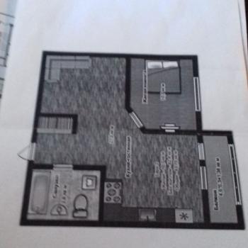 Сдается 1-комнатная квартира, 47 м²