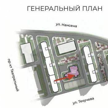 Продается 1-комнатная квартира, 33,4 м²