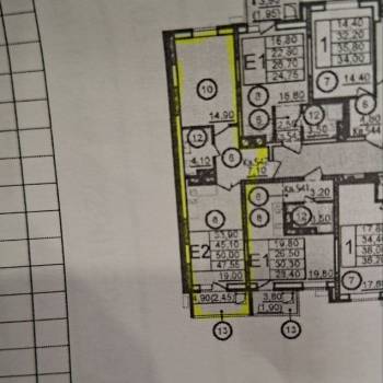 Продается 1-комнатная квартира, 50 м²