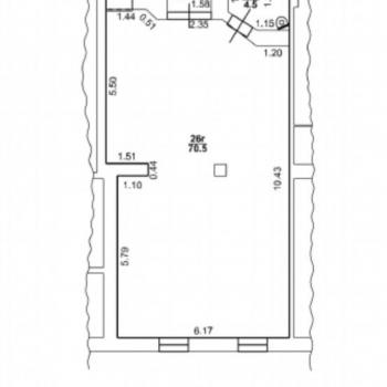 Сдается Нежилое помещение, 79 м²