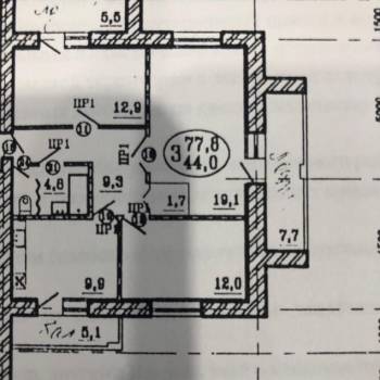 Продается 3-х комнатная квартира, 88 м²