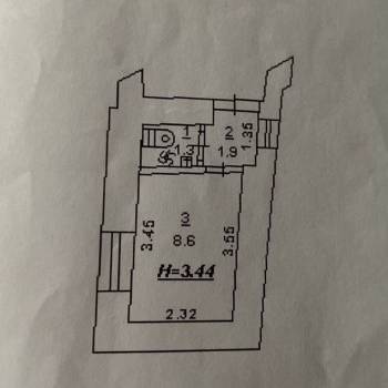 Продается 1-комнатная квартира, 11,8 м²
