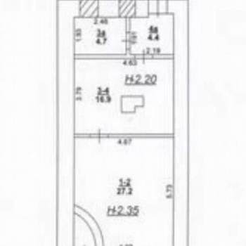 Сдается Нежилое помещение, 58,8 м²