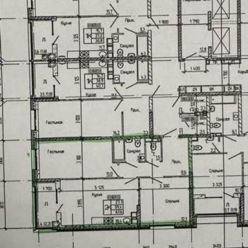 Продается 2-х комнатная квартира, 62 м²