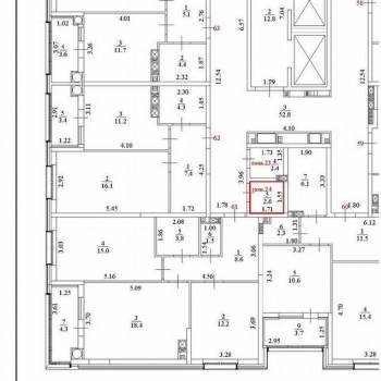 Продается 2-х комнатная квартира, 62 м²