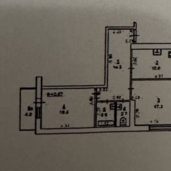 Продается 2-х комнатная квартира, 65 м²