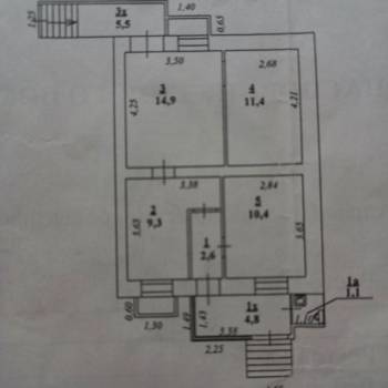 Продается 1-комнатная квартира, 49 м²