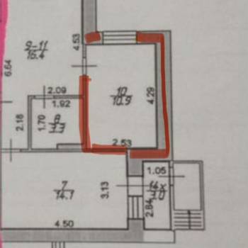Сдается Нежилое помещение, 10,9 м²