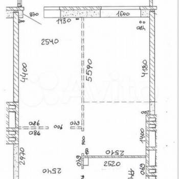 Сдается 1-комнатная квартира, 45 м²