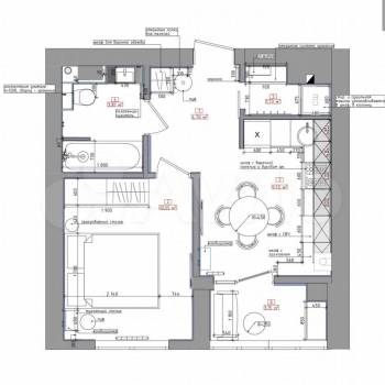 Продается 1-комнатная квартира, 33 м²