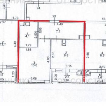 Продается 1-комнатная квартира, 33,3 м²