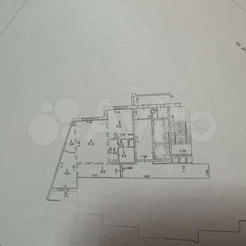 Сдается 2-х комнатная квартира, 63,6 м²