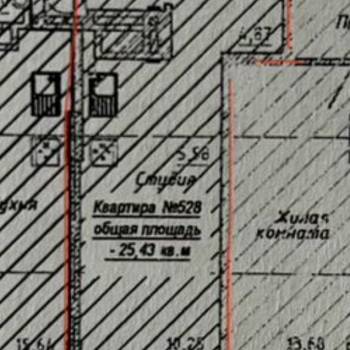 Продается 1-комнатная квартира, 25,5 м²