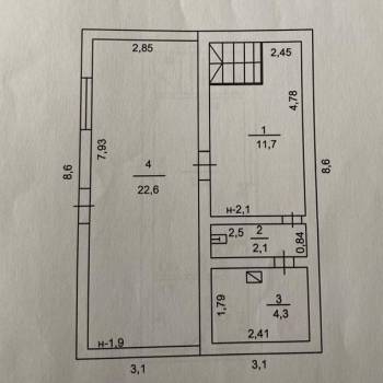 Продается Дом, 60 м²