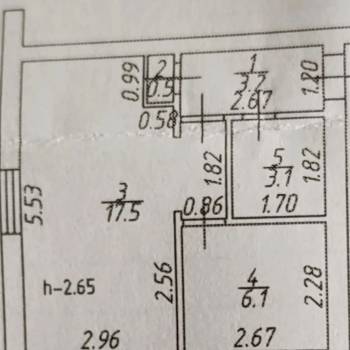 Продается 1-комнатная квартира, 30,4 м²