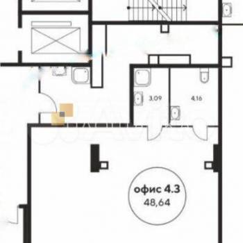 Сдается Нежилое помещение, 49 м²