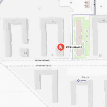 Продается 2-х комнатная квартира, 56,6 м²