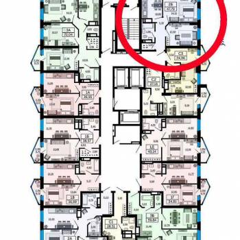 Продается 2-х комнатная квартира, 47,8 м²