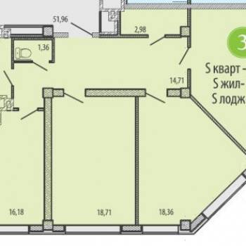 Сдается Многокомнатная квартира, 110 м²