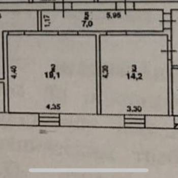 Продается Многокомнатная квартира, 75,9 м²