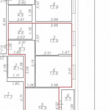Продается 2-х комнатная квартира, 59,4 м²