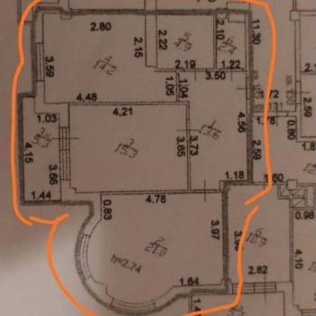 Продается 2-х комнатная квартира, 74 м²