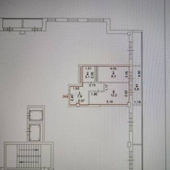 Продается 1-комнатная квартира, 31,5 м²