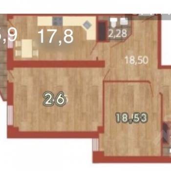 Продается 3-х комнатная квартира, 112 м²