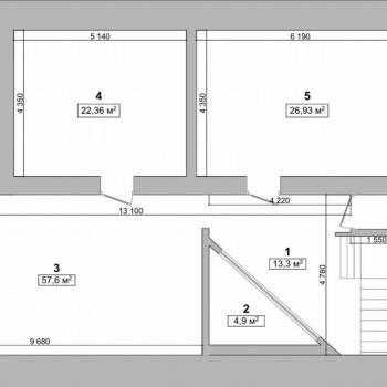 Сдается Нежилое помещение, 123 м²
