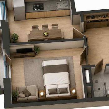 Продается 1-комнатная квартира, 36,6 м²