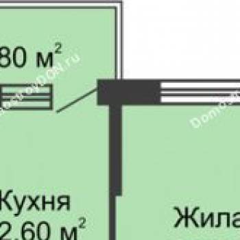 Продается 1-комнатная квартира, 42 м²