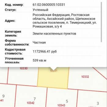 Продается Участок, 540 м²