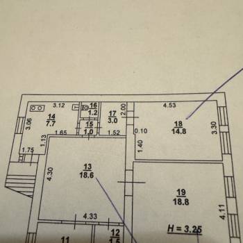 Продается Многокомнатная квартира, 72,8 м²