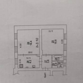 Продается 2-х комнатная квартира, 48,3 м²