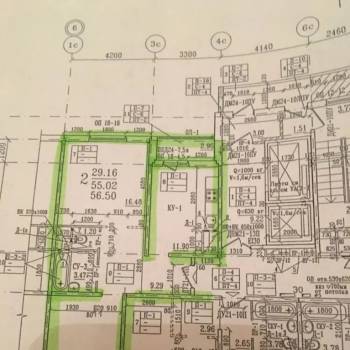 Продается 2-х комнатная квартира, 55 м²